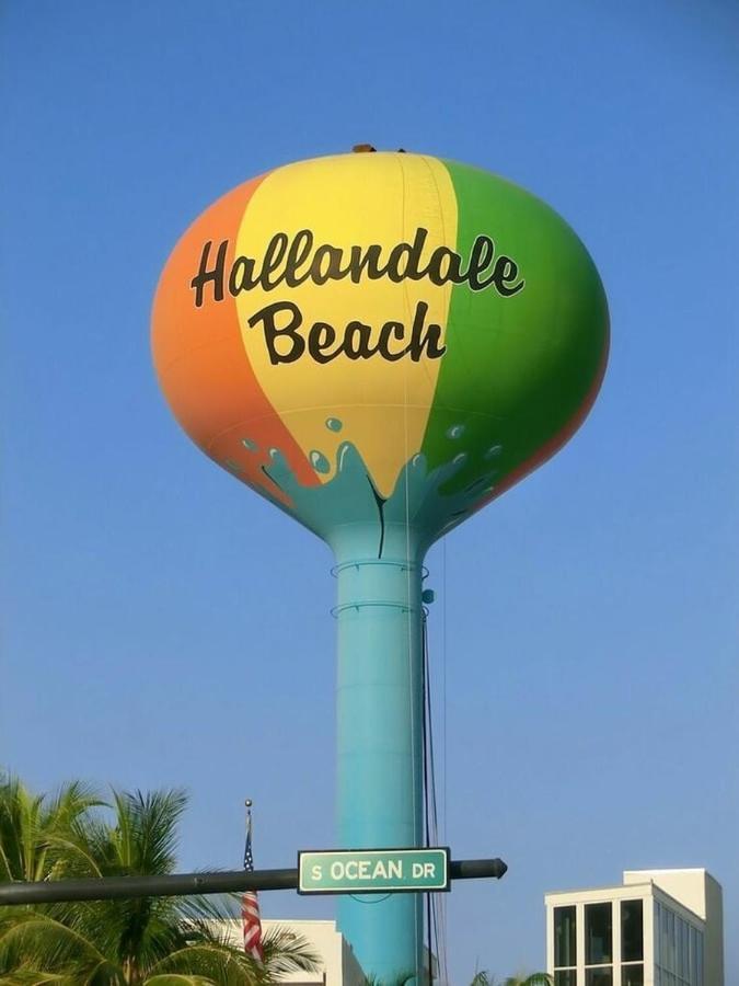Hallandale Gulfstream Pool Walk To The Beach Apartment Hallandale Beach Exterior photo